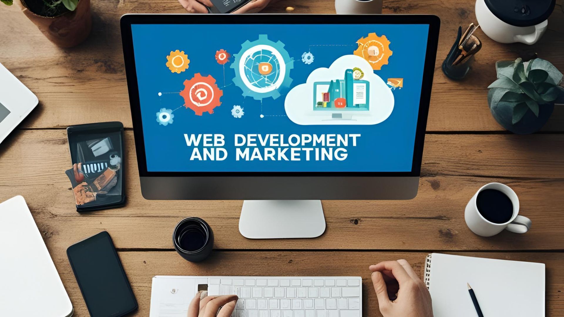 Image Site Web Vitrine et Marketing Digital